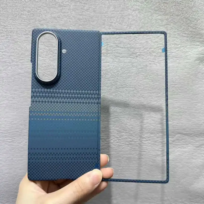 Genuine Aramid Carbon Fiber Original Bare Hand Feel Case For Samsung Z Fold 8 Ultra 7 For Magsafe Charging Slim Shockproof Cover