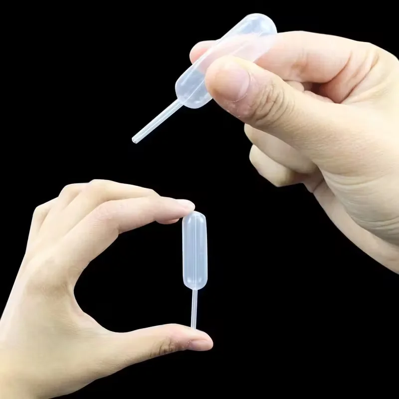 Immagine 3: Contagocce in plastica da 0,14 oz, pipetta in plastica, pipetta a pressione in plastica rettangolare rotonda a forma di cuore