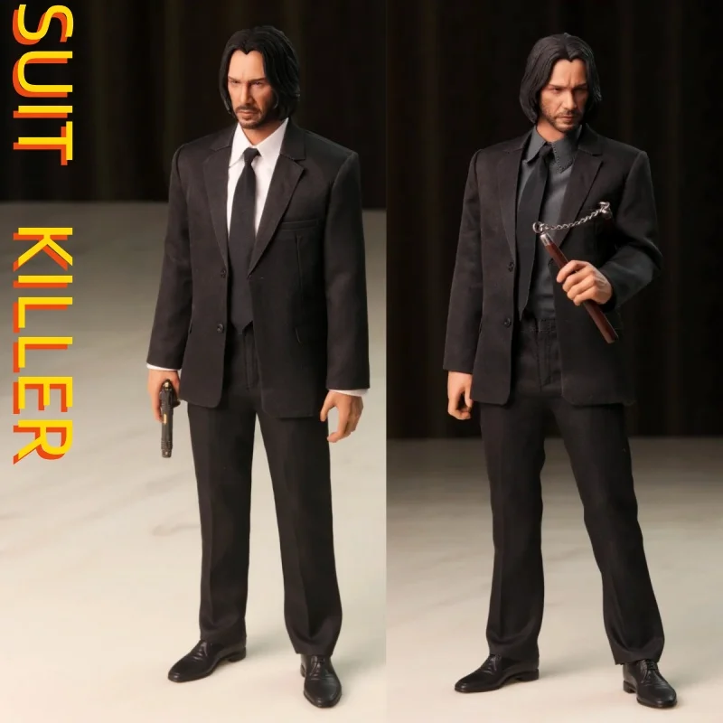 In Voorraad AANWEZIG SPEELGOED 1/6 PT-sp61 John Wick Suit Killer Action Figure Collectable Model Beeldje Verrassing Verjaardag Speelgoed Cadeau