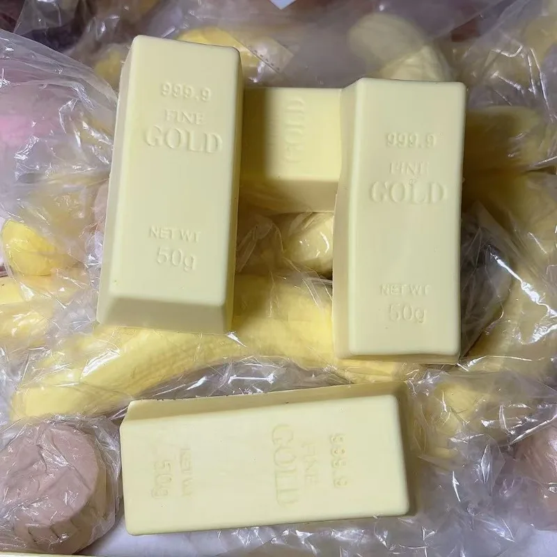 Squishy de pão de massa cru de ascensão ultra lenta |   Brinquedo sensorial úmido e macio, comida de simulação fofa, presente anti-ansiedade para adultos e crianças