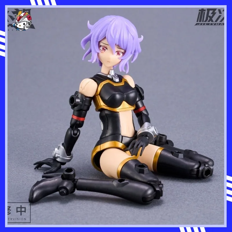 

In stock, the Soul Ji Taigong Wang series extreme dimension black Qix Thor will assemble the Ji Niang 2D national trend model