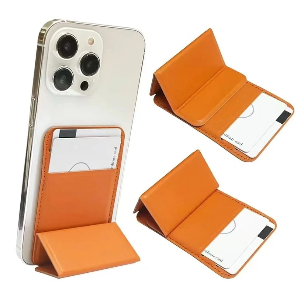 Кошелек Magsafe, держатель для телефона, карты, сильная адсорбция, безопасная магнитная подставка для кошелька, складная для iPhone 16, 15, 14, 13, 12, Pro Max