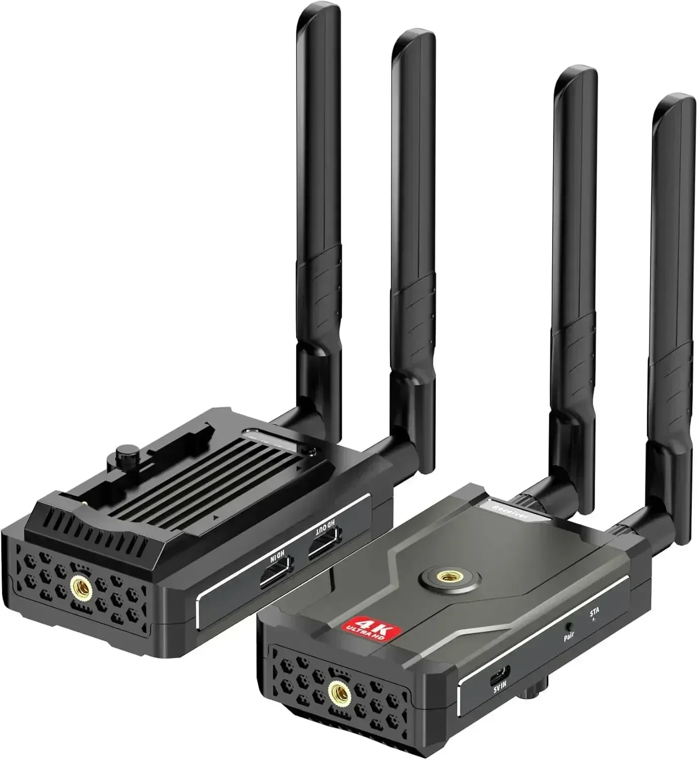 

1080P HDMI Wireless Transmitter and Receiver. Ensures Low Latency for TV, DSLR, Projector, Laptop