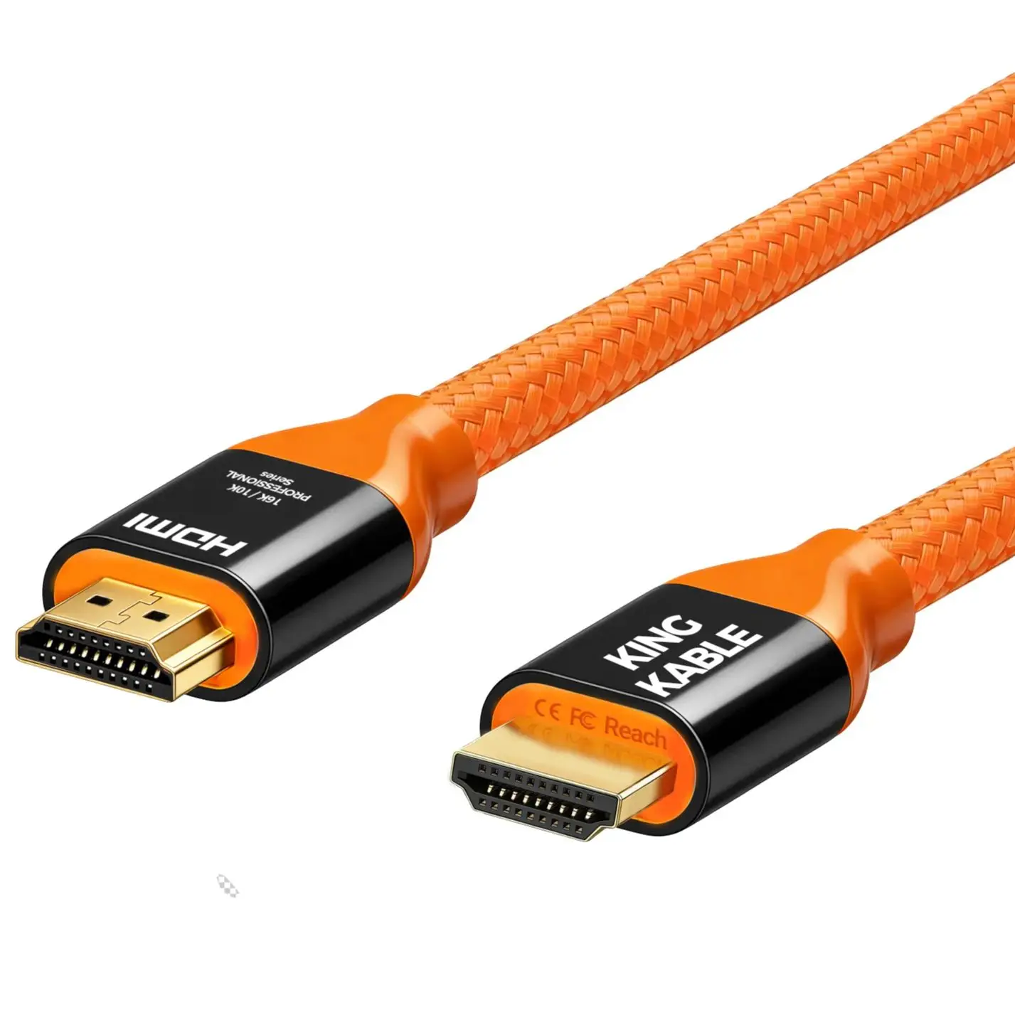 KING KABLE Ultra High-Speed HDMI 2.2 High-Definition Cable, 96Gbps, Supports 16K/8K@120Hz/4K@240Hz, Dynamic HDR, eARC, for TV