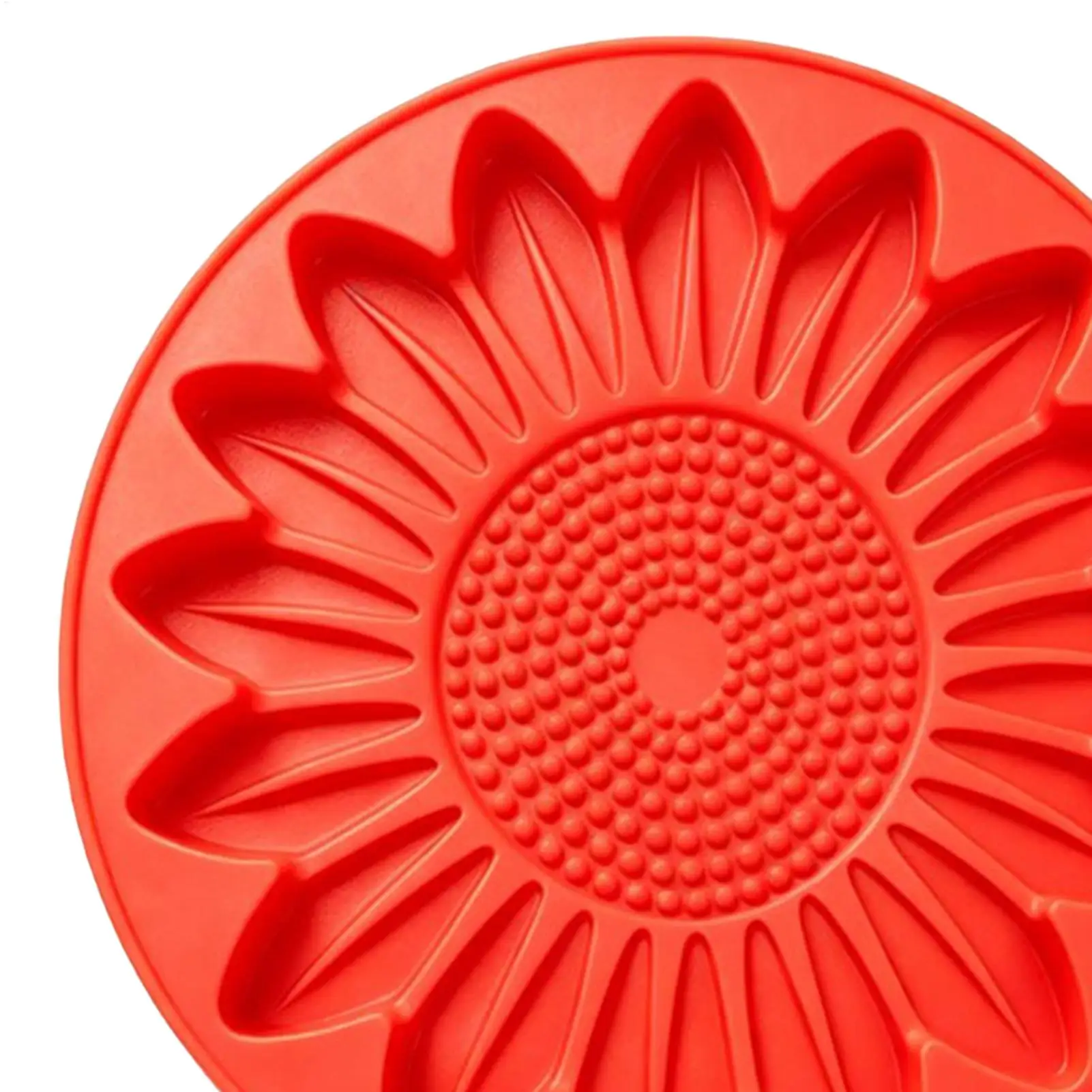 Wiederverwendbare Trittsteinformen für Beton, Runde DIY-Pflastersteinform, Sonnenblumen-Betonform für Landschaftsgestaltung, Rasen und Terrasse – Detail 7