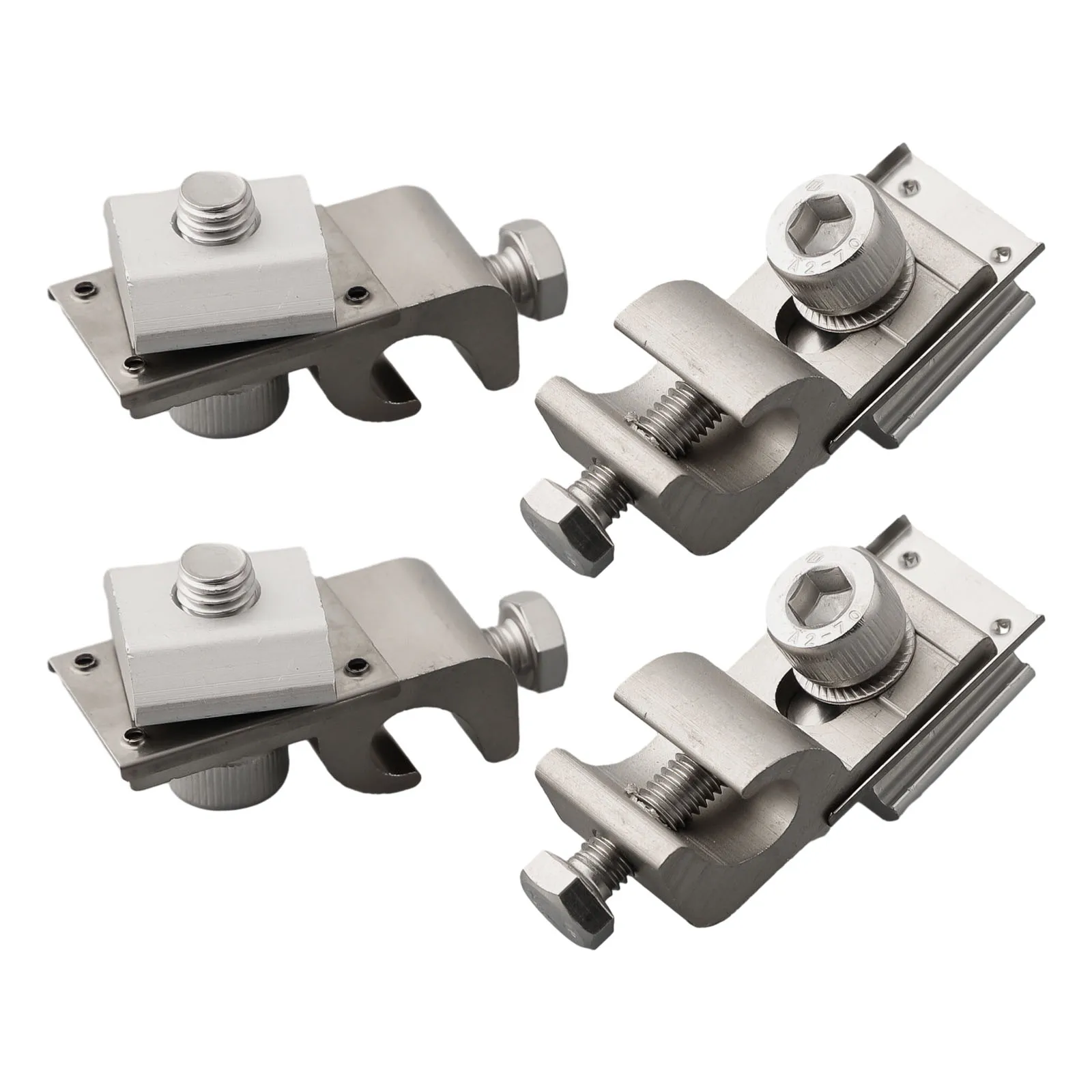 Solar Panel Mounting Bracket Fixing Clips Ground Lugs Fasteners Photovoltaic Support For Solar System Install Parts