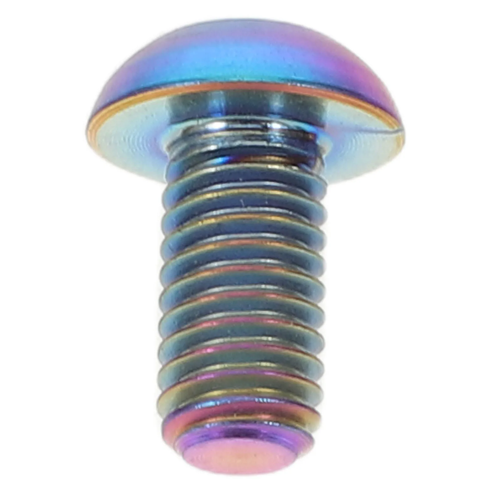 4pcs M5X10 Titanium Alloy Bike Bottle Cage Screws Rustproof Hexagonal Mounting Bolts For Bicycle Water Holder Secure Fit