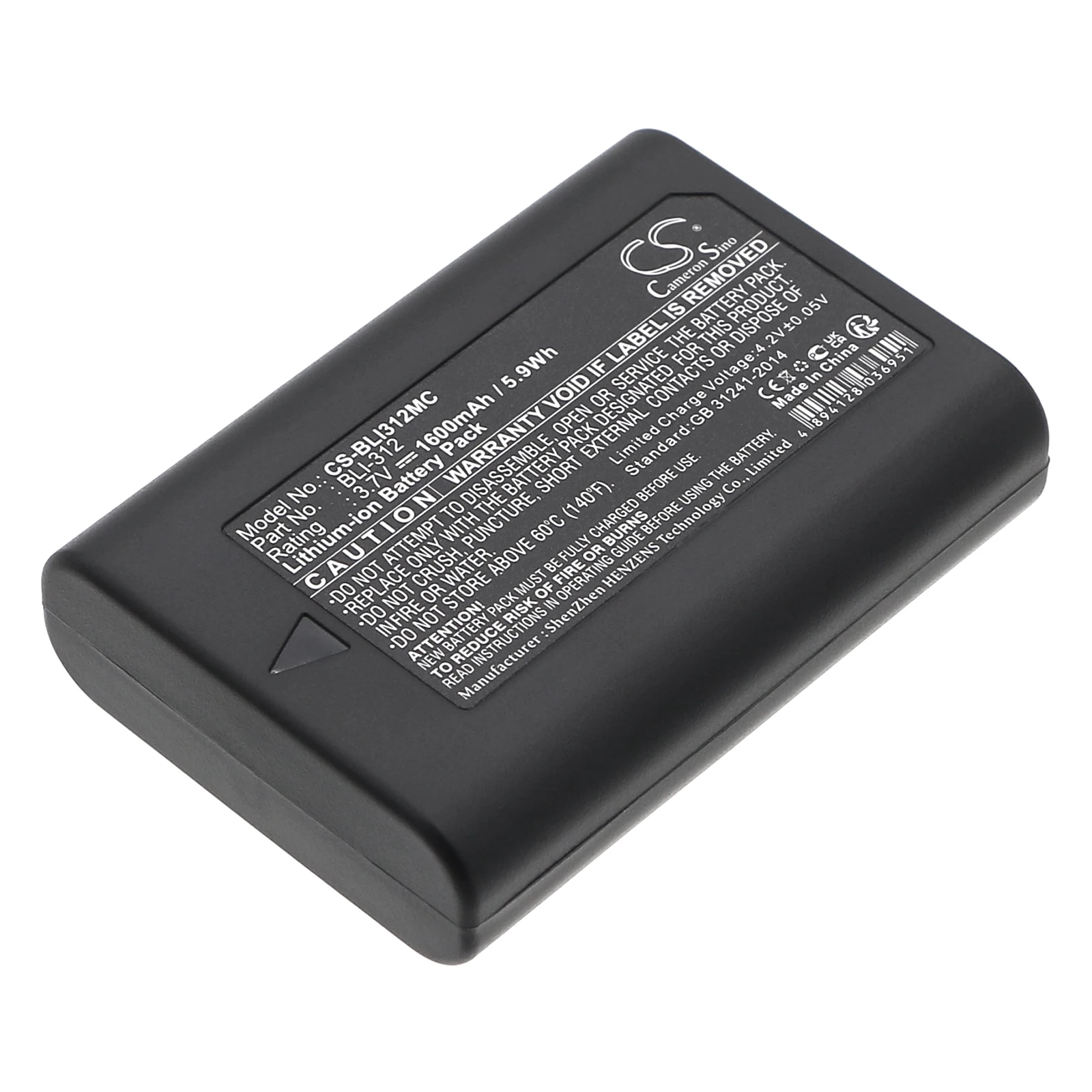 

Li-ion Camera Battery for Leica, 3.7V, 1600mAh, Compatible Models: BM8, M8, M8.2, M9 14464, M9-M, M9-P
