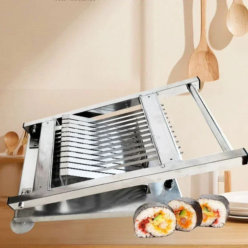 Sharp Blade  High Wear Resistance Sushi Roll Rice Ball Forming and Cutting Artifact Seaweed Rice Wrapping Machine Rice Machine