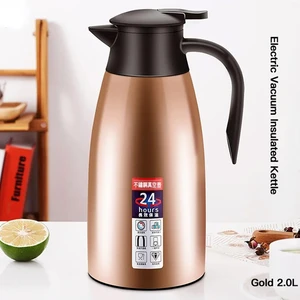 Bouteille thermique de café Xiaomi 2L, gourdes à vide en acier inoxydable, thermos isolants pour café chaud de bureau, bouilloire, thermos d’eau chaude 8 meilleures ventes du pot intérieur Xiaomi - No 7