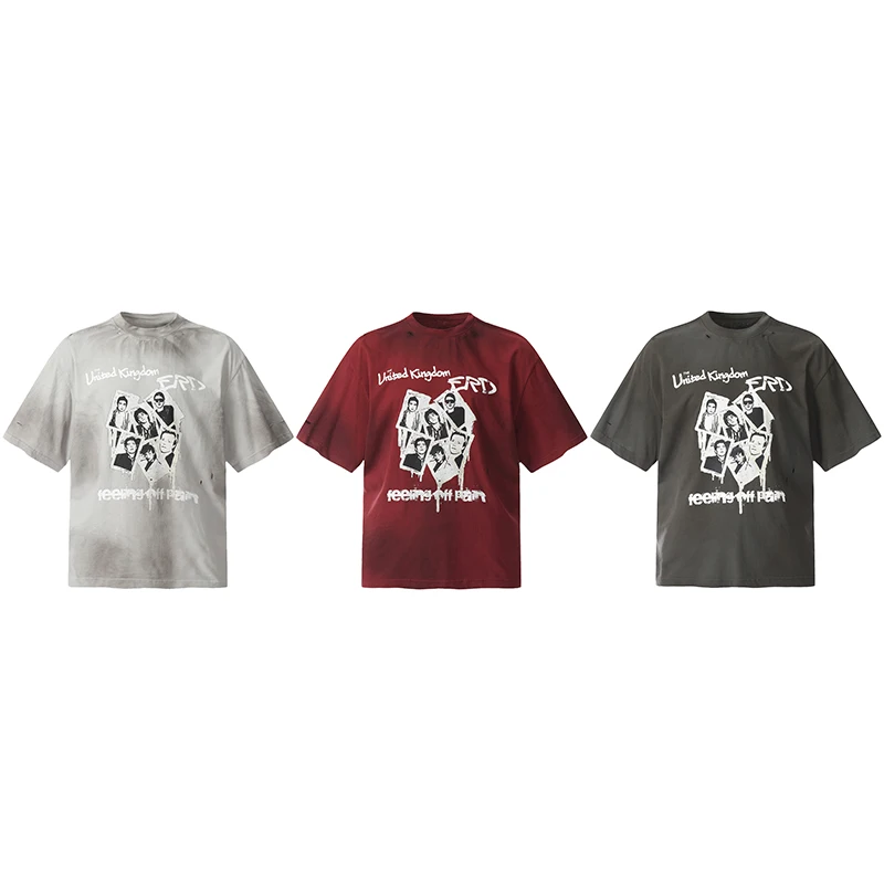 

Летняя модная свободная футболка 1:1 высокого качества для мужчин и женщин