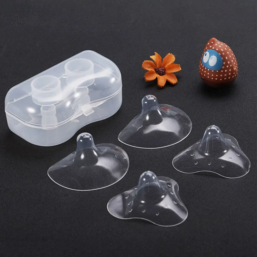 

Silicone Breast Feeding Breastfeeding Silicone Nipple Silicone Nipple Protectors Mother Milk Nipple Shields Protection Cover