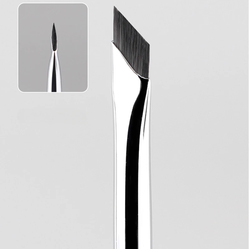 CNK  2/5Pc Upgrade Blade Eyeliner Brush Ultra Thin Fine Angle Flat Eyebrow Brush Under The Eyes Place Precise Detail Brush