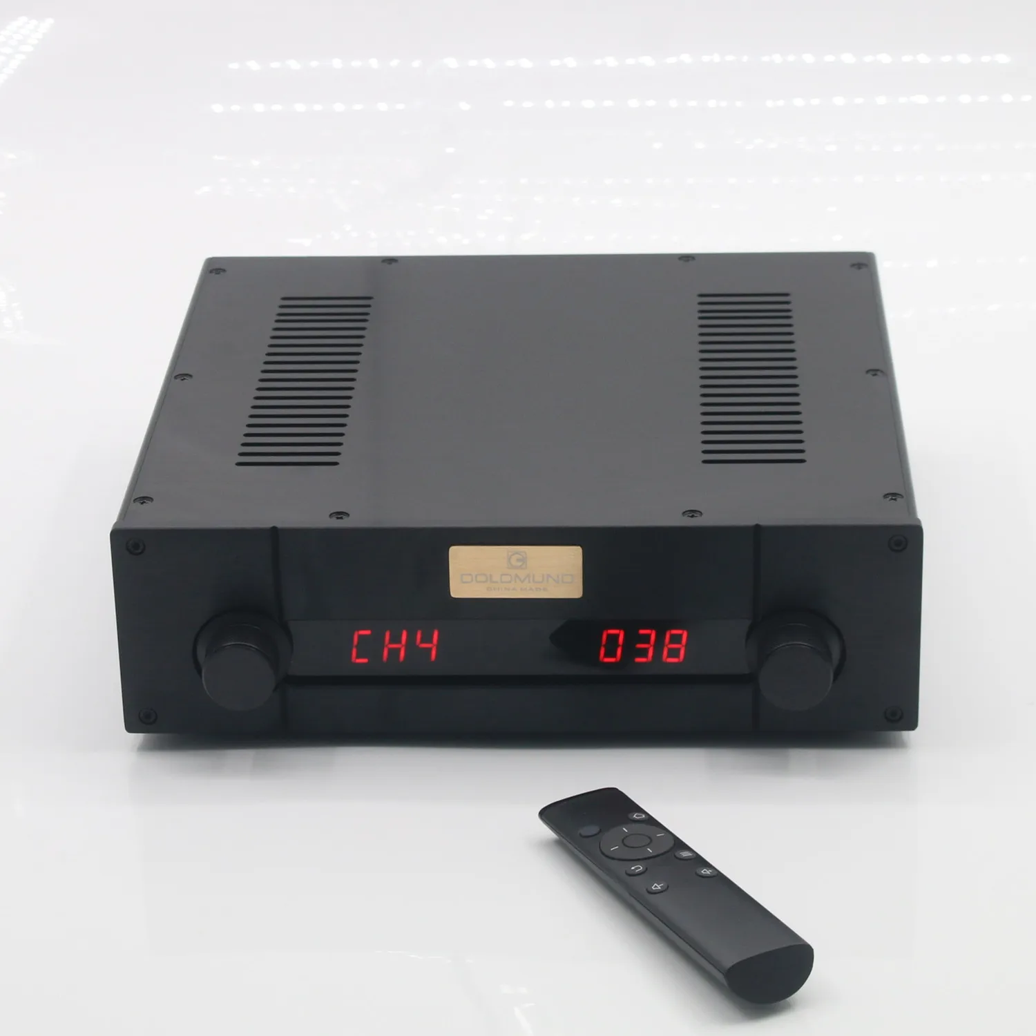 HiFi CL Stereo Tube Preamplifier 128 Steps Remote Volume Control Preamp Base On Conrad-Johnson CL