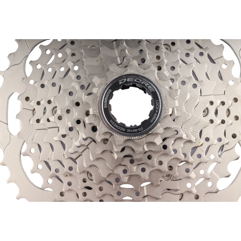 Shimano DEORE 10s CS-M4100 11-42T 11-46T 10 Speed Cassette For Mountain Bike Riding Parts Original