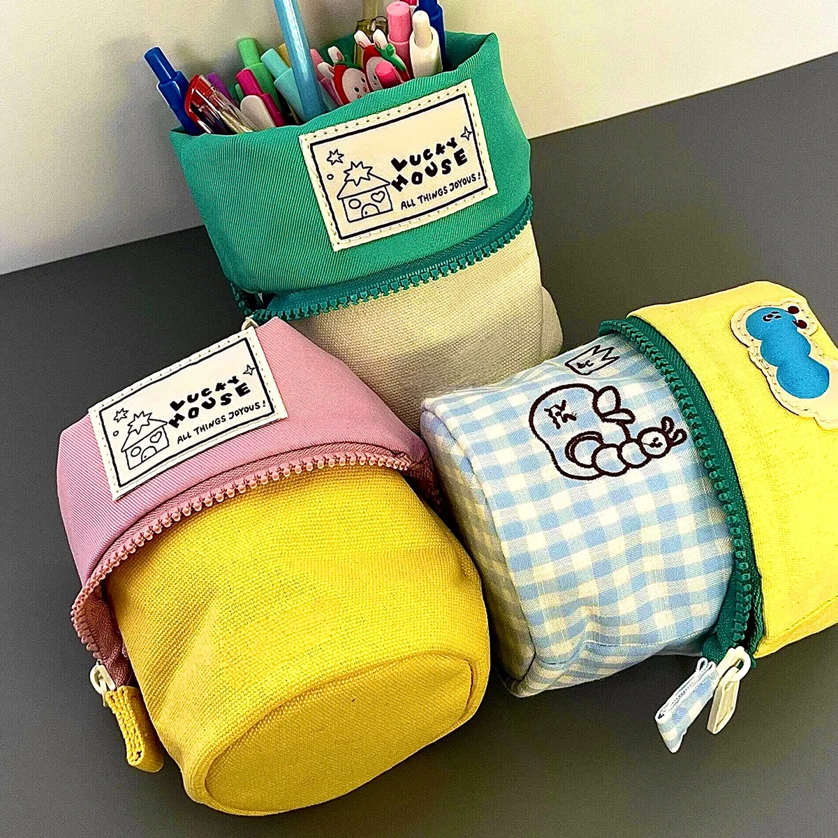 Kawaii ผู้ถือปากกาแบบพกพานักเร - Office Technology บทวิจารณ์และราคา