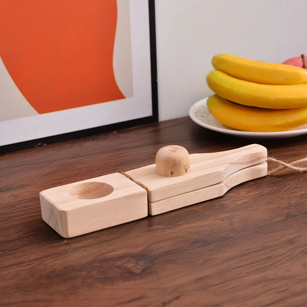 

Solid Wood Plantain Press Tool For Stuffed Plantains Smasher Cups Kitchen Gadgets Potato Ricers Wooden Cooking Utensils Tostones