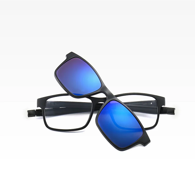 Myopie-Brille 5-teilige Magnetische Befestigung Polarisierte Clip-On-Brille Verstellbare Brille Basketball-Brille 2507A – Detail 15