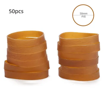 50*8mm elastyczne gumki łączniki używane do biurowych szkolnych artykuły biurowe rozciągliwe wytrzymałe gumowe gumki