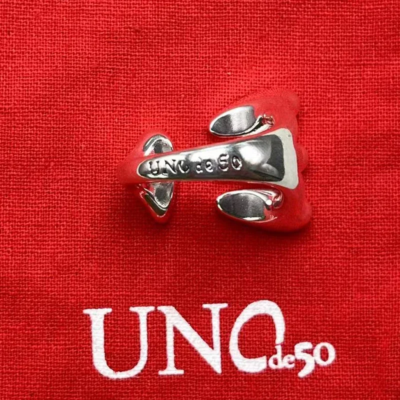 UNode50-anillo exquisito de diseño creativo europeo y americano para mujer, bolsa de regalo de joyería de vacaciones románticas con bolsa, 2023