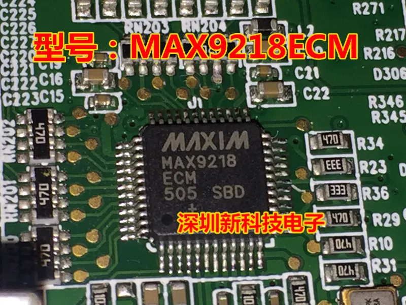 Free shipping  MAX9218ECM LQFP-48     5PCS    Please leave a message