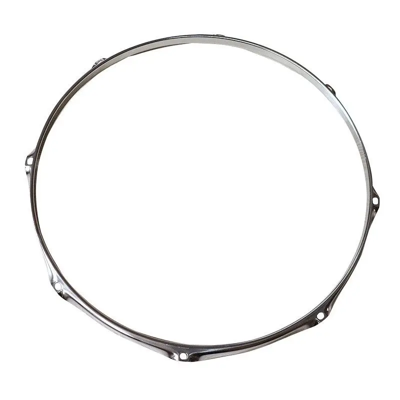 

14 inch 8-hole upper ring and lower ring 1.2mm silver drum frame, drum ring, musical instrument drum accessories are hot selling
