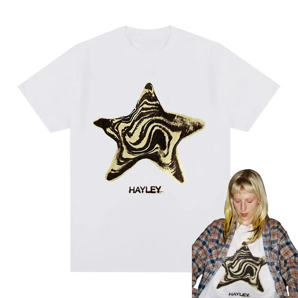 2026 Star Tee Graphic Print T-shirt Fashion Women Men Unisex Casual Loose Tees Round Neck Tops Summer
