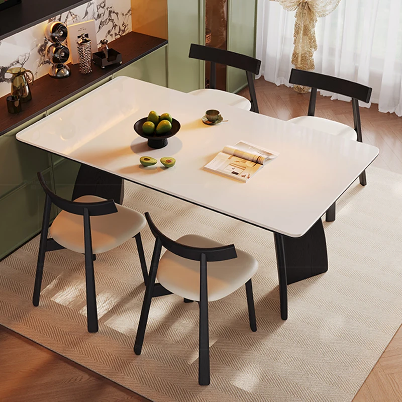 

Marble Center Dining Table Modern Living Room Coffee Children Dining Table Corner Designer Mesas De Jantar Kitchen Furniture