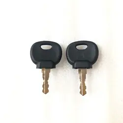 2X 14607 14707 Ignition Starter Switch Key For JCB 3CX Bomag Hatz Manitou Tractor Excavator