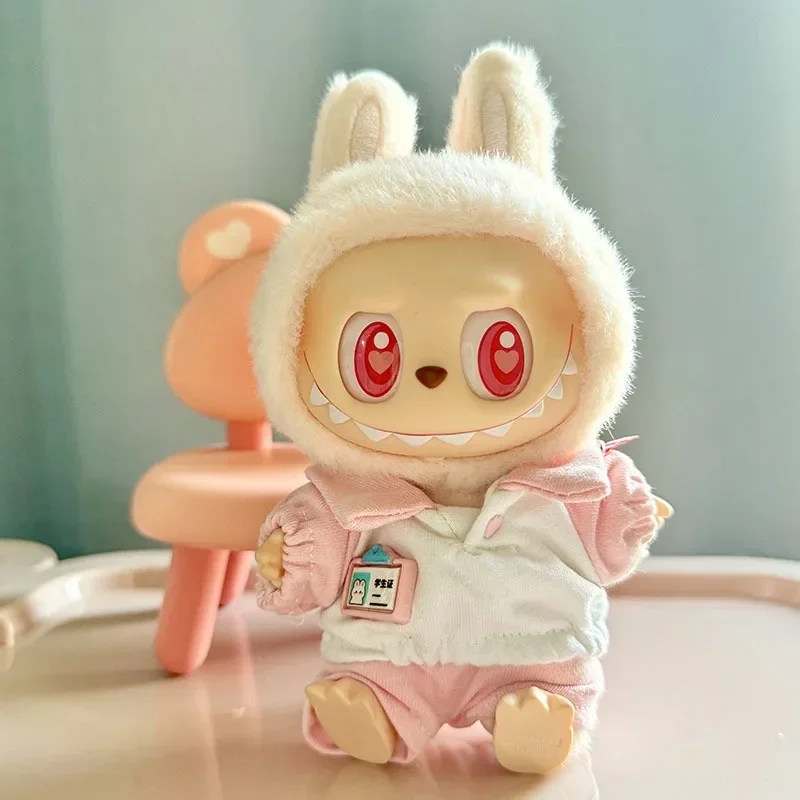 أفخم ملابس الدمى الزي اكسسوارات لكوريا Kpop Exo Labubu المعبود الدمى يجلس حفلة زي مدرسي دعوى الملابس هدية