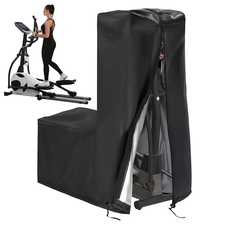 Elliptical Exercise Machine Cover Waterproof Machine Dust Cover Oxford Cloth Outdoor Machine Cover Elliptical Trainer Protective