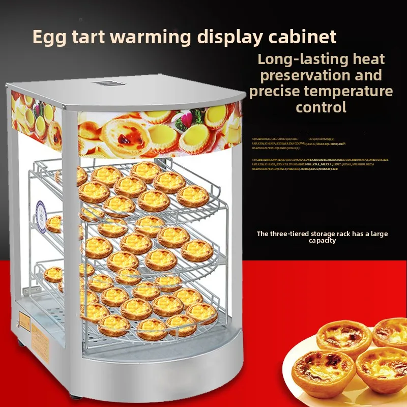Food  insulation cabinet display cabinet, thermostatic cabinet, French fries, egg tart insulation cabinet food insulation box