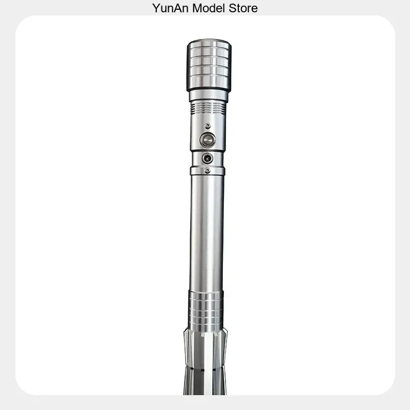 Yanqing 78-92cm Metal Pixel Telescopic Light Changing APP Luminous Sword High-End Toy for Cosplay Prop Gift