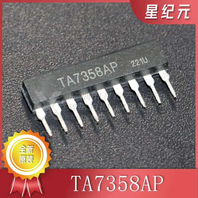 [IN STOCK]1 Piece TA7358P TA7358AP TA7358APG SIP-9 Single Row 9 Feet Brand New Original FM Front-end IC