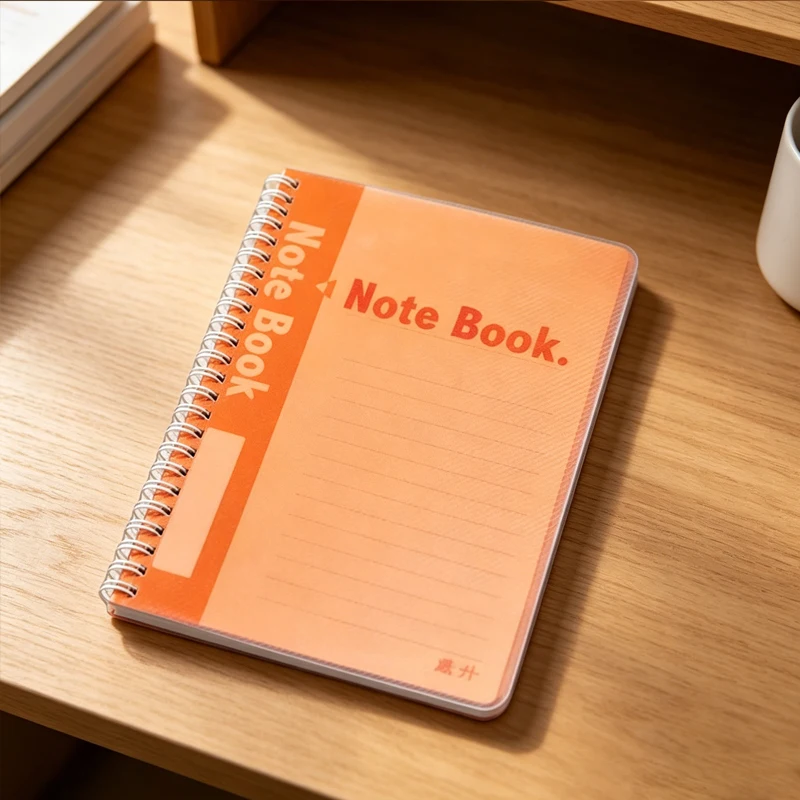 

Travelers Notebook Diary Planner A5 Spiral Notebook with Coil Rubber Surface Journal Notebook Educational Supplies Stationery