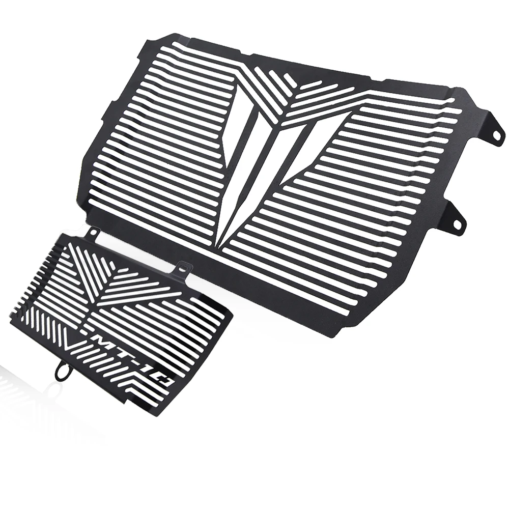 

STLF Motorcycle Radiator Guard Oil Cooler Cover Grille Protector For MT10 FZ10 MT-10