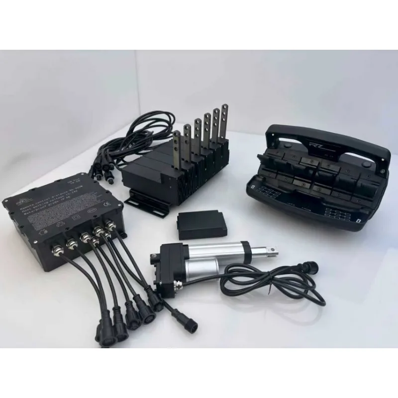 Wireless 6-Axis Industrial Crane Remote Controller 12V 24V Waterproof Remote Control for Truck Crane