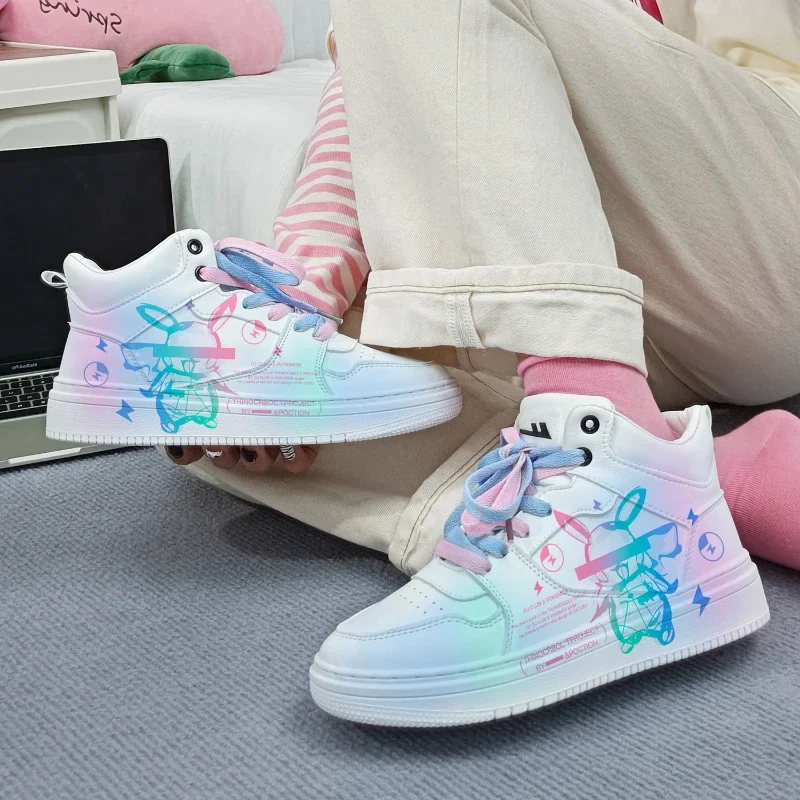 

Cute Original cartoon Pokémon princess cute Casual shoes non-slip soft bottom sports shoes girlfriend gift