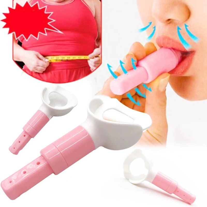 Just 5 Minutes Abdominal Breathing Exerciser Trainer Slim Slimming Waist Face Loss Weight Increase Lung Capacity Face Lift Tool