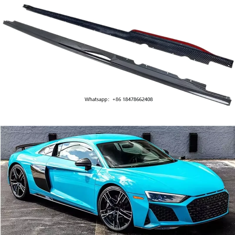 

R8 MP Style Carbon Fiber Side Skirts for R8 V10 2021 up