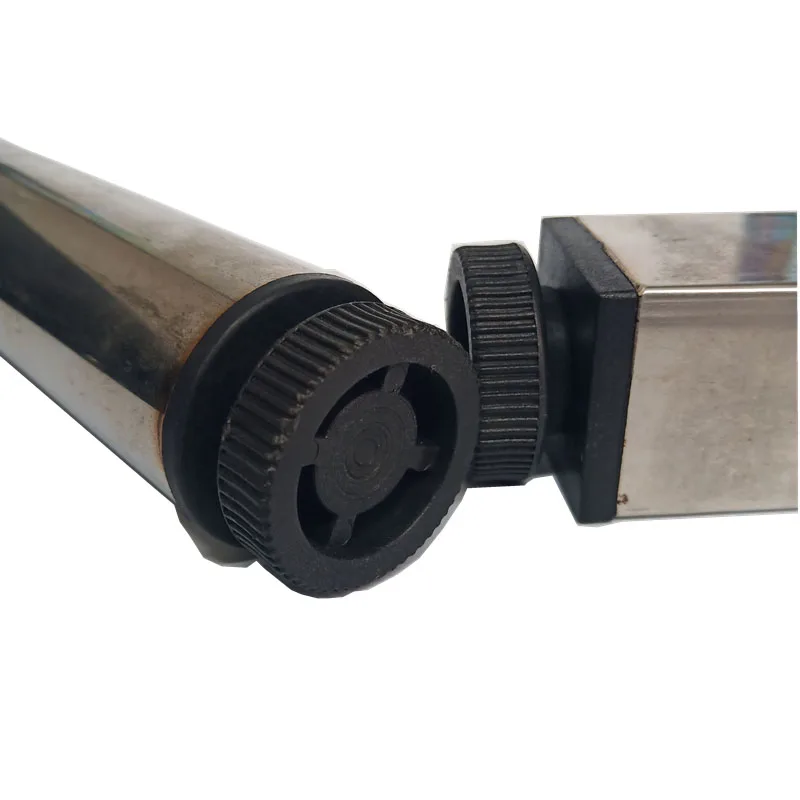 4 Teile/los Runde Rohr Stecker Mit Mutter Einstellbare Rohr Stecker Schwarz Rohr Abdeckung Tisch Und Stuhl Regal Matte Innere Kappe möbel Füße