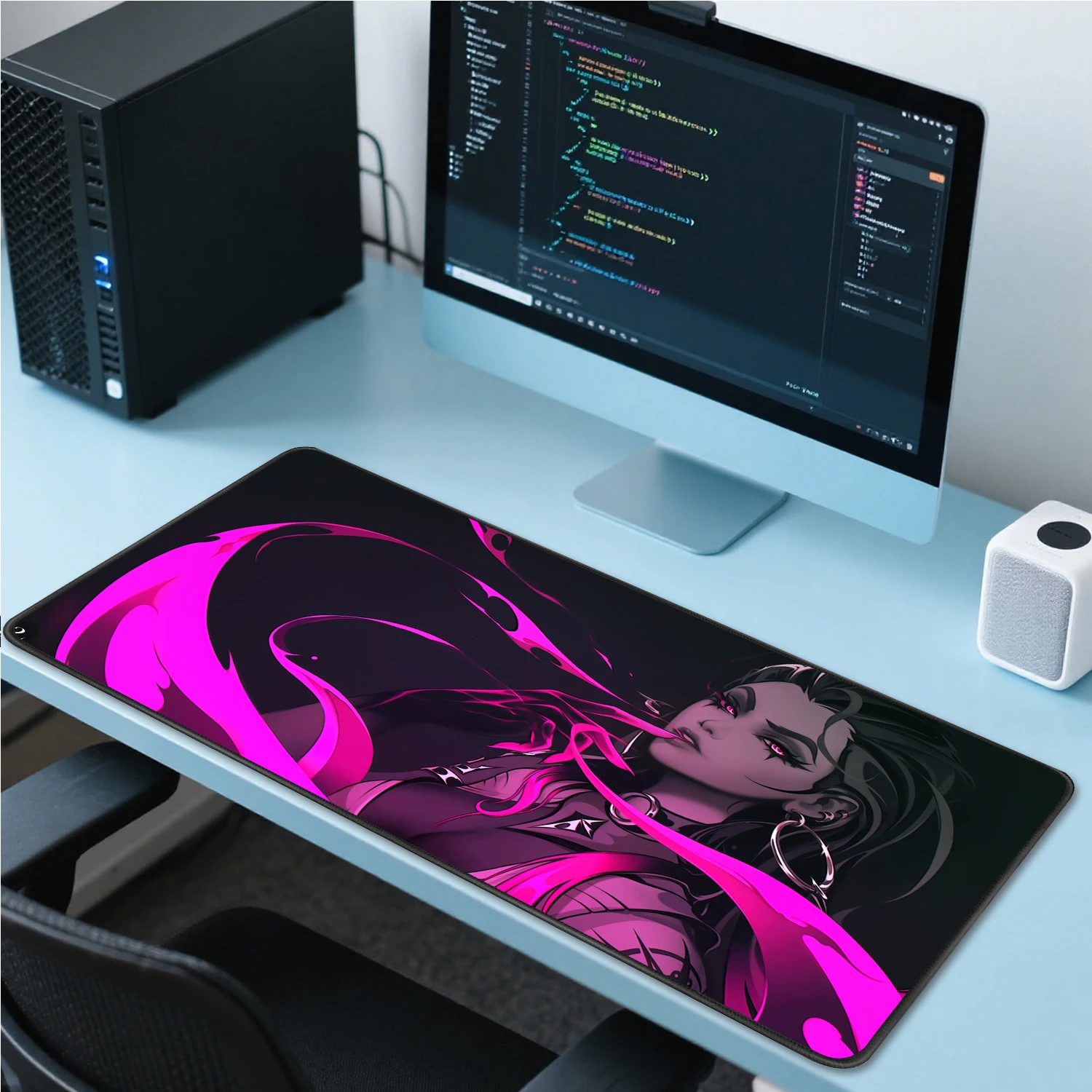

Anime Mouse Pad VALORANT Large Gaming Desk Mouse Mats xxl Non-Slip Base Big Cute Girl Computer Keyboard Mousepad