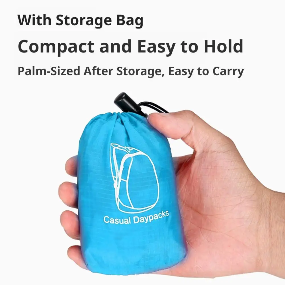 1pc Ultralight Folding Bag Men Women Waterproof High-volume Portable Backpack Lightweight Travel Bags Outdoor Sports Daypack
