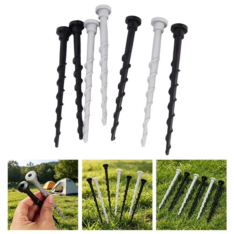 ABYN-For Robotic Lawn Mower Accessories 12 Pcs Ground Screws Charging Station Garage Plastic Anchors Garden Outdoor Installation view 5
