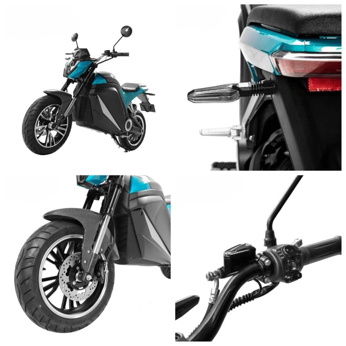 

STLF 2026 latest large electric motorcycle 2KW 14 inch motorcycle electric adult lithium battery