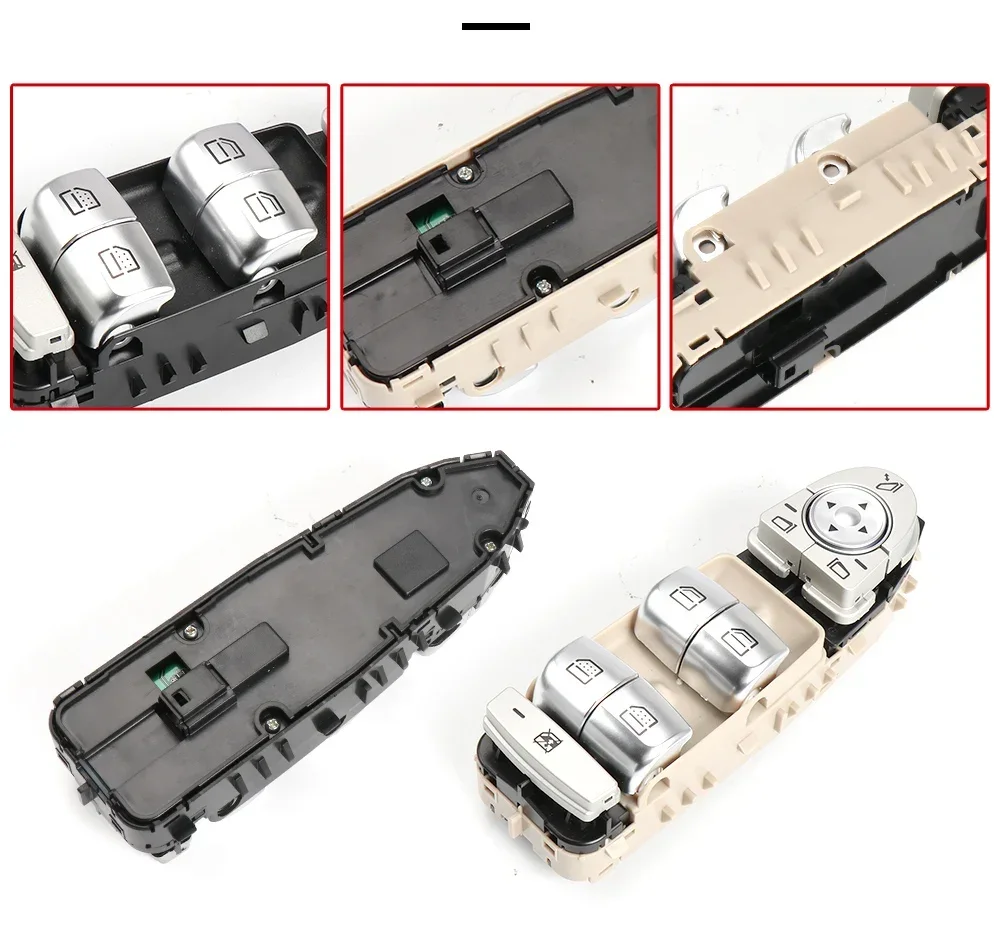 Auto Front Tür Elektrische Power Master Fenster Schalter Repalcement Für Mercedes Benz W222 S Klasse S300 S320 S400 S500 2014-2019 – Detail 4