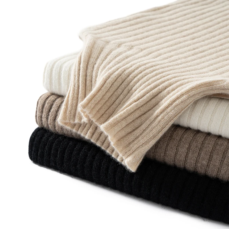 

High quality women's 100% pure cashmere sleeveless pullover knitted sweater slim fit Turtleneck Tops thermal Jumper Pull Blouse