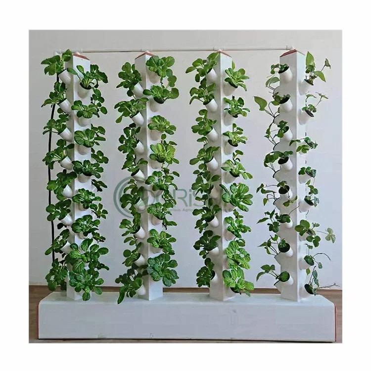 80 Pot Hydroponic Aeroponics Indoor Hydroponic Growing Farm Complete Rolling Bench Water Pump