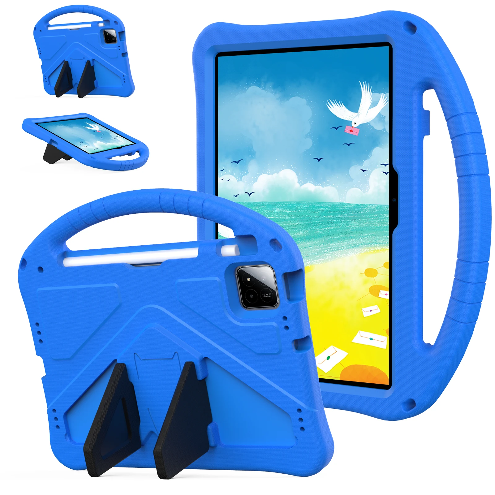 

For Xiaomi Pad 7 pad7 pro 11.2inchNewest Portable Case Shockproof Durable children Tablet Protecor with Enhances Rear Kickstand