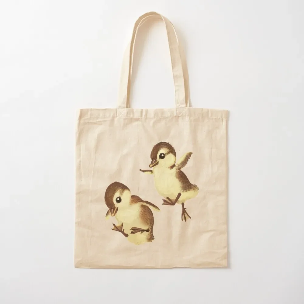 

Airborne Baby Ducks Tote Bag foldable reusable bag Women's tote bag tote bags aesthetic Woman shopper